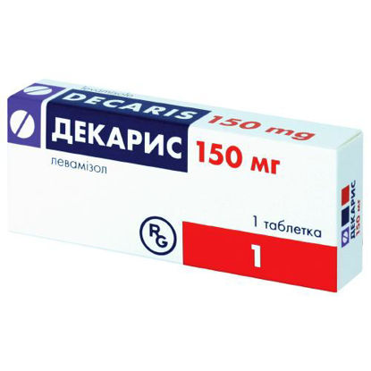 Світлина Декарис таблетка 150 мг